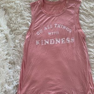 Soft pink tank by Grayson Threads